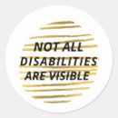 Search for invisible disabilities stickers Chronic
