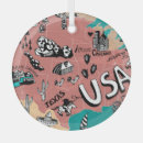 Search for usa map christmas tree decorations City