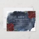 Search for red rose wedding rsvp cards Floral