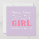 Search for classic baby girl shower invitations Modern