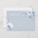 Search for dusty blue rsvp cards Floral