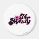 Search for black letters magnets Mister men