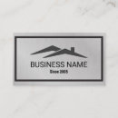 Search for roofing logo business cards Modern