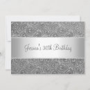 Search for damask pattern cards invites Grey