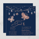 Search for butterfly sweet 16 invitations Elegant