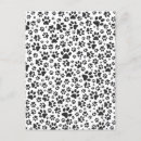 Search for black and white polka dots postcards Dog