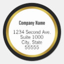 Search for business address stickers Elegant