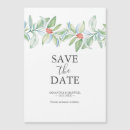 Search for christmas save the date magnets Watercolor