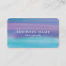 Search for purple and turquoise business cards Watercolor