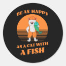 Search for cute smiling cat stickers Feline