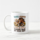 Search for funny horse coffee mugs Farm life