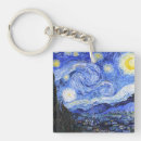 Search for starry night key rings Van gogh