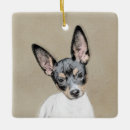Search for rat terrier christmas tree decorations Puppy