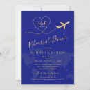Search for monogram rehearsal dinner invitations Gold