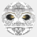 Search for silver damask stickers Party