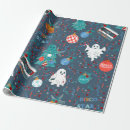 Search for musical christmas wrapping paper Vintage