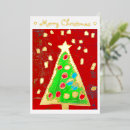 Search for kids drawing christmas cards Red