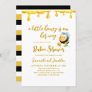 Search for bee baby girl shower invitations Cute