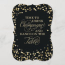 Search for drinks and dancing invitations Black