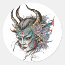 Search for evil girl stickers Witch