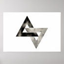 Search for geometric triangles posters Unique