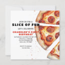 Search for pepperoni invitations Slice of fun