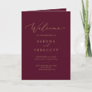 Search for burgundy and gold wedding programs Bride
