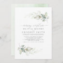 Search for greenery evening wedding invitations Couple
