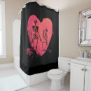 Search for goth shower curtains Heart