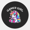 Search for girl gamer stickers Gaming party