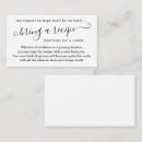 Search for husband and wife invitations Black and white