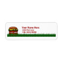 Search for barbecue return address labels Picnic