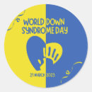 Search for down syndrom stickers World down syndrome day