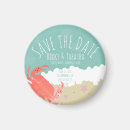 Search for save the date beach magnets Waves