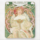 Search for alphonse mucha mousepads Champenois
