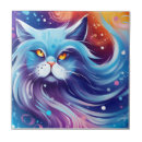 Search for abstract cat art tiles Blue