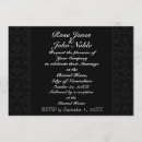Search for charcoal invitations Black