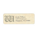 Search for parchment labels Antique