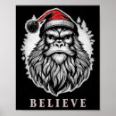 Search for christmas bigfoot art Believe