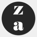 Search for white text on black stickers Contemporary