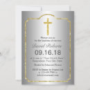Search for holy christening invitations Cross
