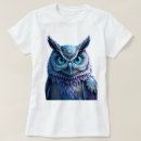 Search for owl tshirts Blue