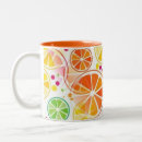 Search for green white orange mugs Red
