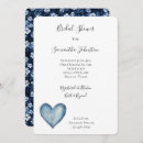 Search for denim bridal shower invitations Floral