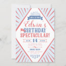 Search for carnival ticket birthday invitations Vintage