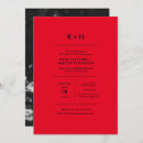 Search for goth red and black wedding invitations Modern