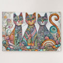 Search for crazy cat lady puzzles Cats