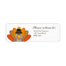 Search for turkey day return address labels Autumn