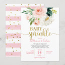 Search for sprinkled with love invitations Pink and gold