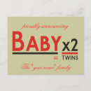 Search for twins pregnancy announcement cards Babies